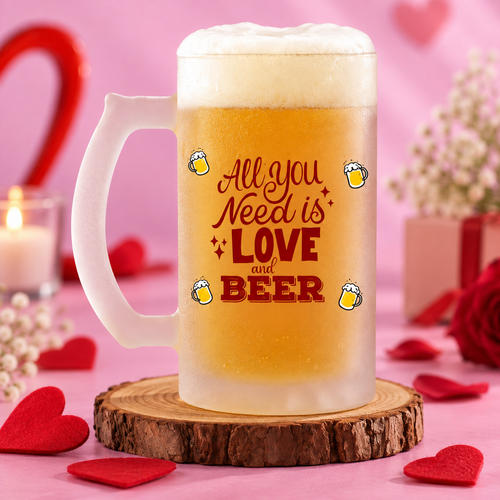 Personalized Beer Mug — supplied product example