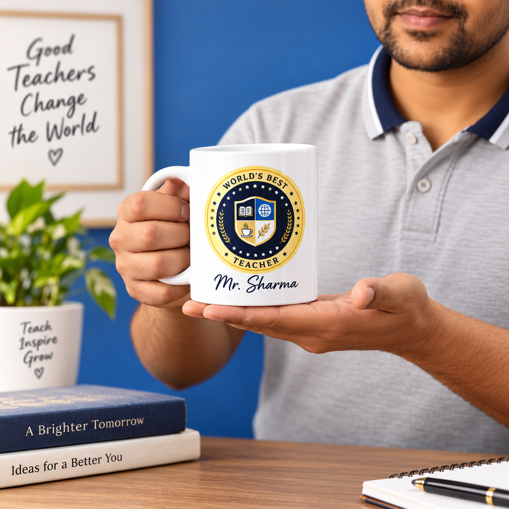 Personalized White Mug