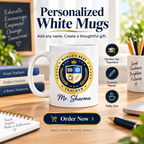 Personalized White Mug
